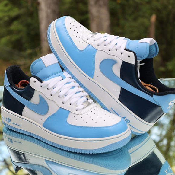 Nike Air Force 1 Low University Blue Custom - Picture 6 of 16